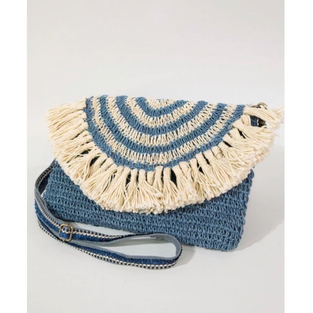 Ruggine Handmade Boho Jute Crossbody Bag